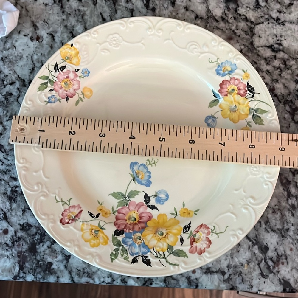 Vintage Homer Laughlin Kitchen Kraft 9” Plate Ovenserve U.S.A.